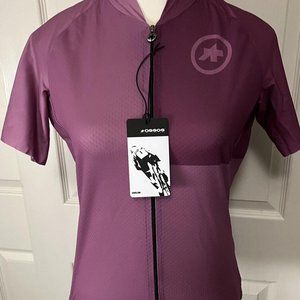 Assos Women’s Short Sleeve Cycling Jersey GT C2 Stahlstern Rampant Ruby Size M